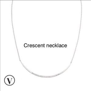Stella & Dot Crescent necklace